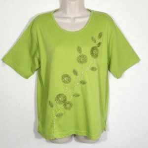 NICOLE RICCI Women T-shirt Top Embellished 1869E1M